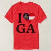 I Liebe Georgia TShirt 1 (Design vorne)
