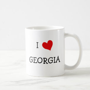 I Liebe Georgien Kaffeetasse