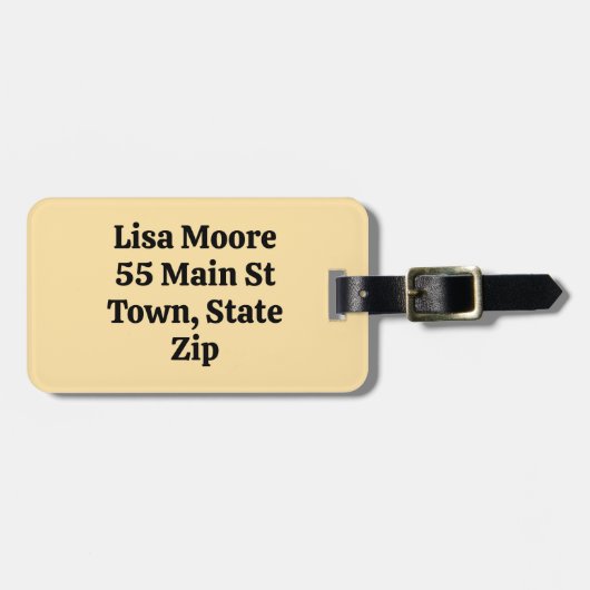 I Liebe Gepäckabfertiger Gepäckanhänger (Vorderseite horizontal)