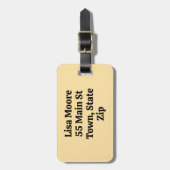 I Liebe Gepäckabfertiger Gepäckanhänger (Vorderseite vertikal)