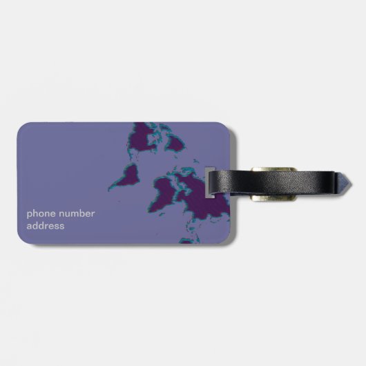 I LIEBE GEPÄCKANHÄNGER (Rückseite horizontal)