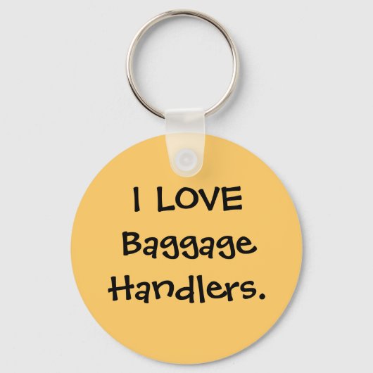 I LIEBE Gepäckanhänger Gepäckmarke Schlüsselanhänger (Vorderseite)