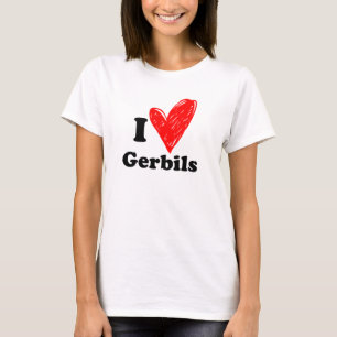 I Liebe Gerbils T-Shirt