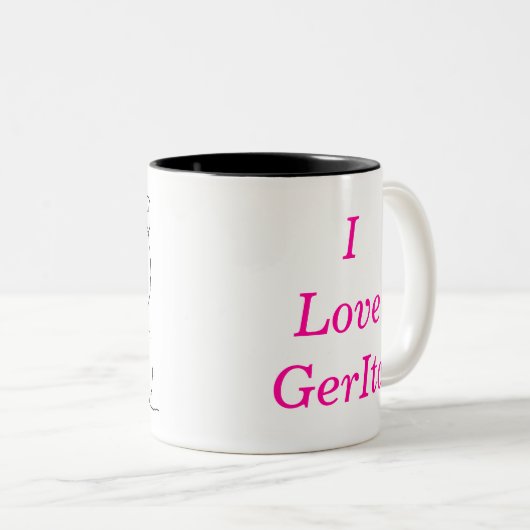 I Liebe GerIta Tasse (VorderseiteRechts)