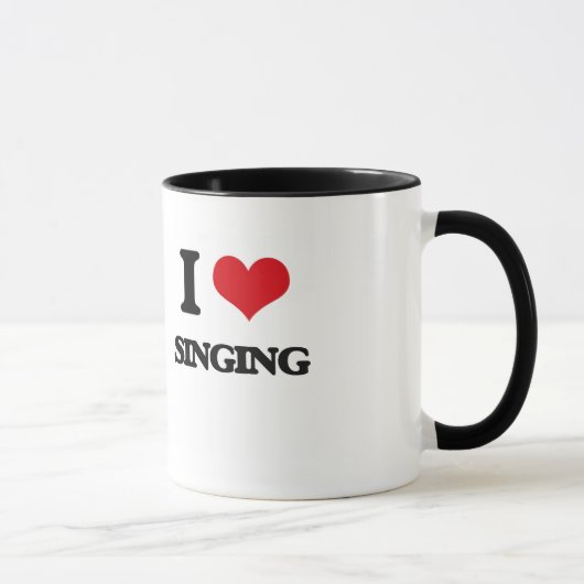 I Liebe-Gesang Tasse (Rechts)