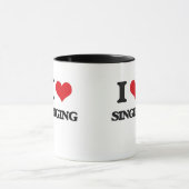 I Liebe-Gesang Tasse (Zentrum)