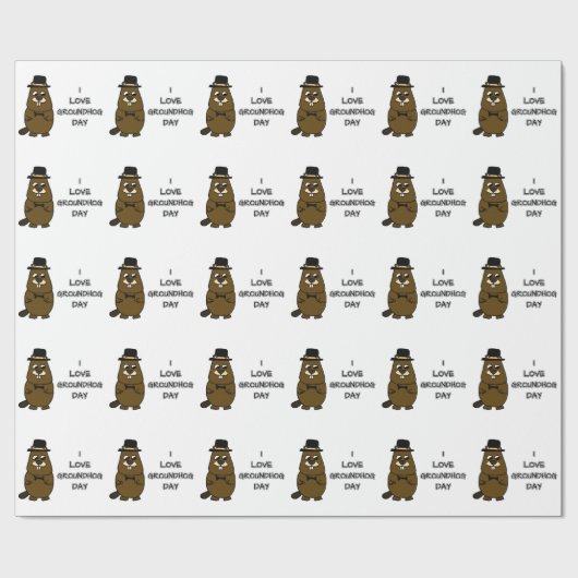 I LIEBE GESCHENKPAPIER (Flach)