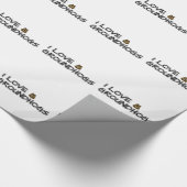 I LIEBE GESCHENKPAPIER (Ecke)