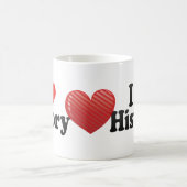 I Liebe-Geschichte Kaffeetasse (Mittel)