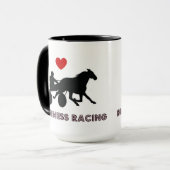 I Liebe-Geschirr-LaufenTasse Tasse (Vorderseite Links)