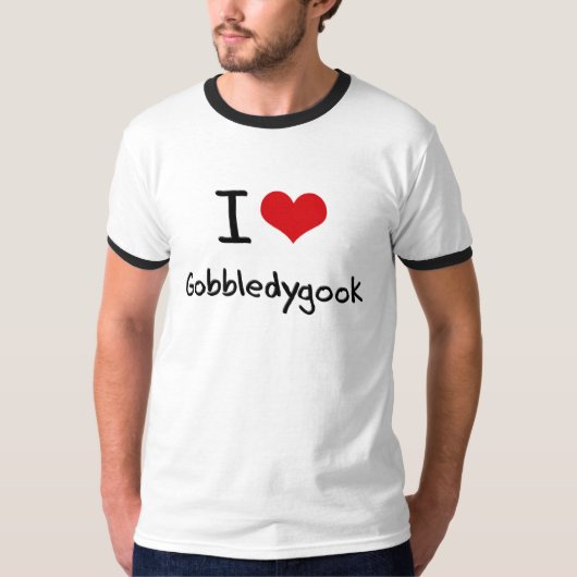 I Liebe-Geschwafel T-Shirt (Vorderseite)