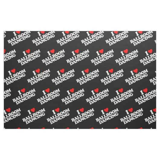 I LIEBE-GESELLSCHAFTSTÄNZE STOFF (Fat Quarter (45,7 x 55,9 cm))