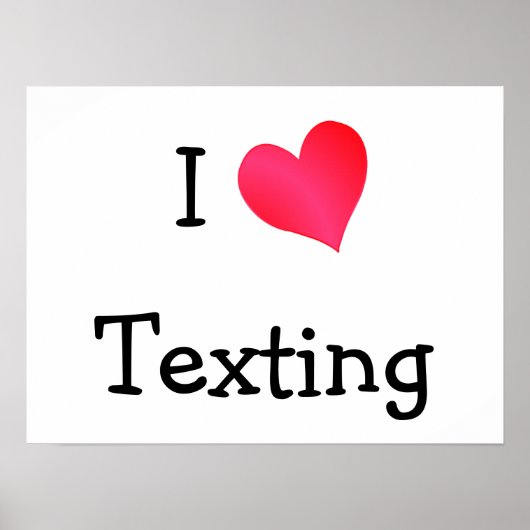 I LIEBE GESIMST POSTER (Vorne)