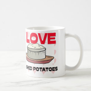 I Liebe gestampfte Kartoffeln Kaffeetasse