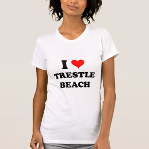 I Liebe-Gestell-Strand Kalifornien T-Shirt
