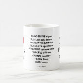 I Liebe-Gesundheits-und Sicherheits-unverschämte Kaffeetasse (Mittel)