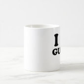 I Liebe-Gewehre Kaffeetasse (Mittel)