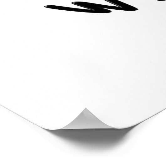 I Liebe gewinnt Poster (Ecke)