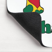 I Liebe Ghana Mousepad (Ecke)