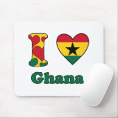 I Liebe Ghana Mousepad (Mit Mouse)
