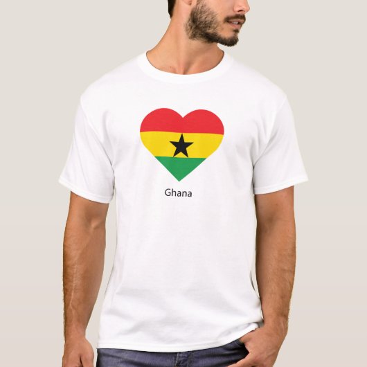 I Liebe Ghana T-Shirt (Vorderseite)