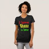 I Liebe Ghana T-Shirt (Vorne ganz)