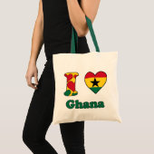 I Liebe Ghana Tragetasche (Vorderseite (Produkt))