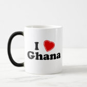 I Liebe Ghana Verwandlungstasse (Links)