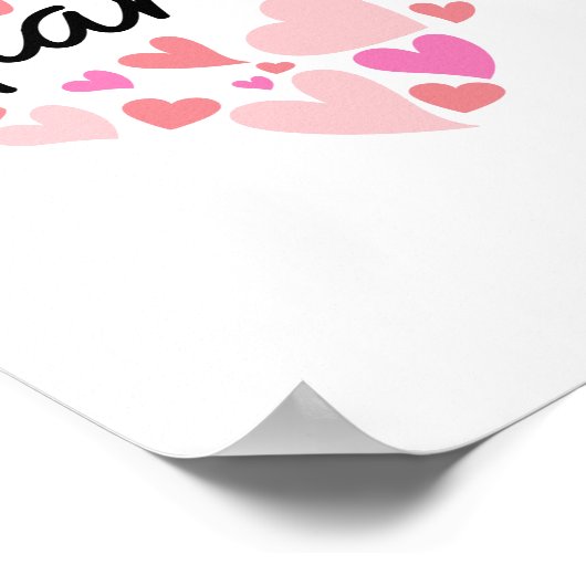 I Liebe Gianna Poster (Ecke)