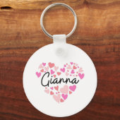 I Liebe Gianna Schlüsselanhänger (Vorderseite)