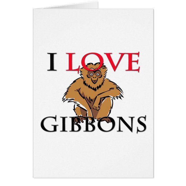 I Liebe Gibbons (Vorne)