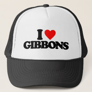 I LIEBE GIBBONS TRUCKERKAPPE