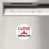 I Liebe Gibraltar Magnet (In Situ (Geschirrspüler))