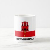 I Liebe-Gibraltar-Tasse Kaffeetasse (Mittel)