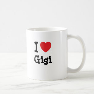 I Liebe Gigi T - Shirt Kaffeetasse