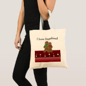 I Liebe Gingerbread Tragetasche (Vorderseite (Produkt))