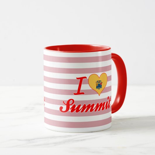I Liebe-Gipfel, New-Jersey Tasse (VorderseiteRechts)
