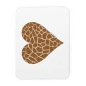 I Liebe Giraffen Magnet (Vertikal)