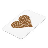 I Liebe Giraffen Magnet (Linke Seite)