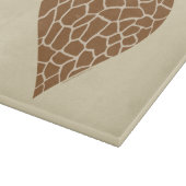 I Liebe Giraffen Schneidebrett (Ecke)