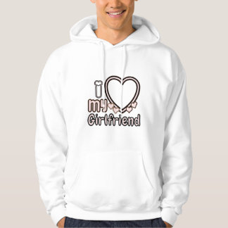 I Liebe Girlfriend Custom Hoodie