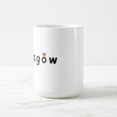 I Liebe Glasgow Kaffeetasse (Mittel)