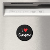 I Liebe Glasgow Magnet (In Situ (Geschirrspüler))