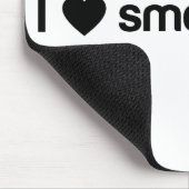 I Liebe-glatter Jazz Mousepad (Ecke)