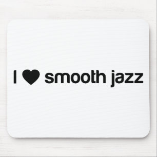 I Liebe-glatter Jazz Mousepad
