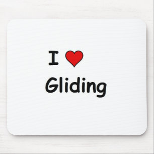 I Liebe-Gleiten Mousepad