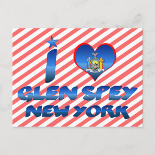 I Liebe Glen Spey, New York Postkarte
