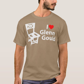 I Liebe Glenn Gould Vorsitzende T-Shirt