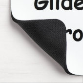 I Liebe Glider Aerobatics Mousepad (Ecke)