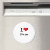 I Liebe Gliders Magnet (In Situ (Geschirrspüler))